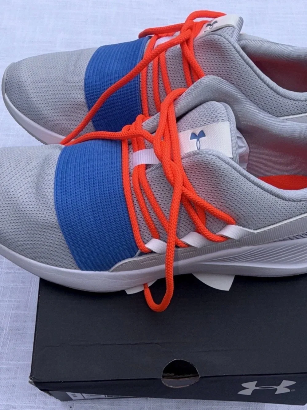 Under Armour Grey, Blue & Red Women's Athletic Sneakers brand new